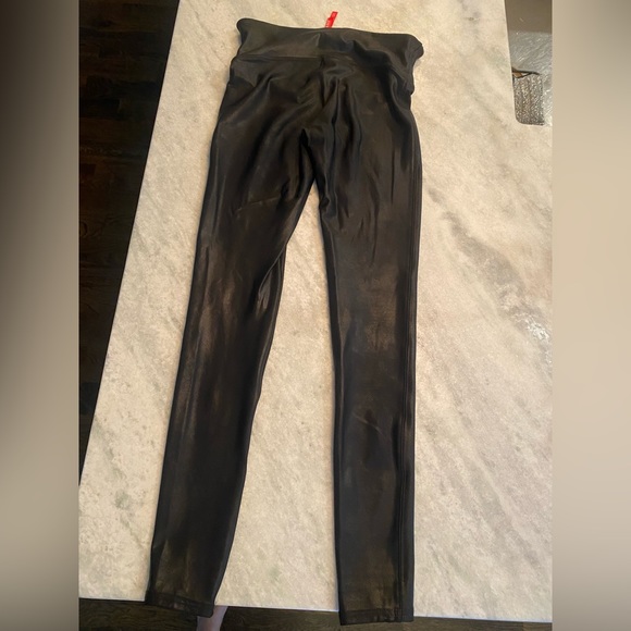 Spanx Leather Leggings - Picture 3 of 9